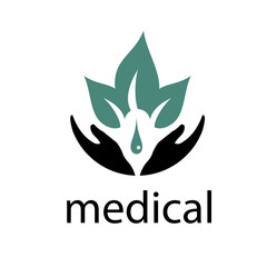 vector logo medical