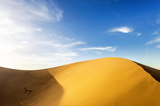 Desert landscape. Gobi, china. © snvv