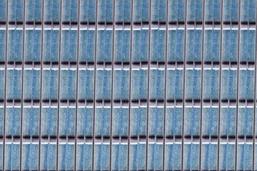 Close-up the Guitar neck aligned, Rosewood fingerboard neck pattern background - invert picture...