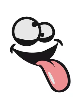 Crazy comic cartoon face laugh funny funny logo design silly comical Stock Illustration | Adobe Stock Crazy comic cartoon face laugh funny funny logo design silly comical Stock Illustration | Adobe Stock
