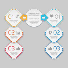 Vector infographic template