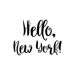 Vector hand drawn lettering poster