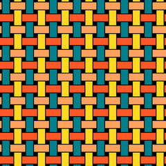 Wicker Seamless Pattern