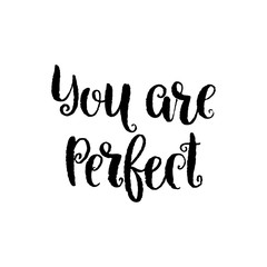 Vector hand drawn lettering poster