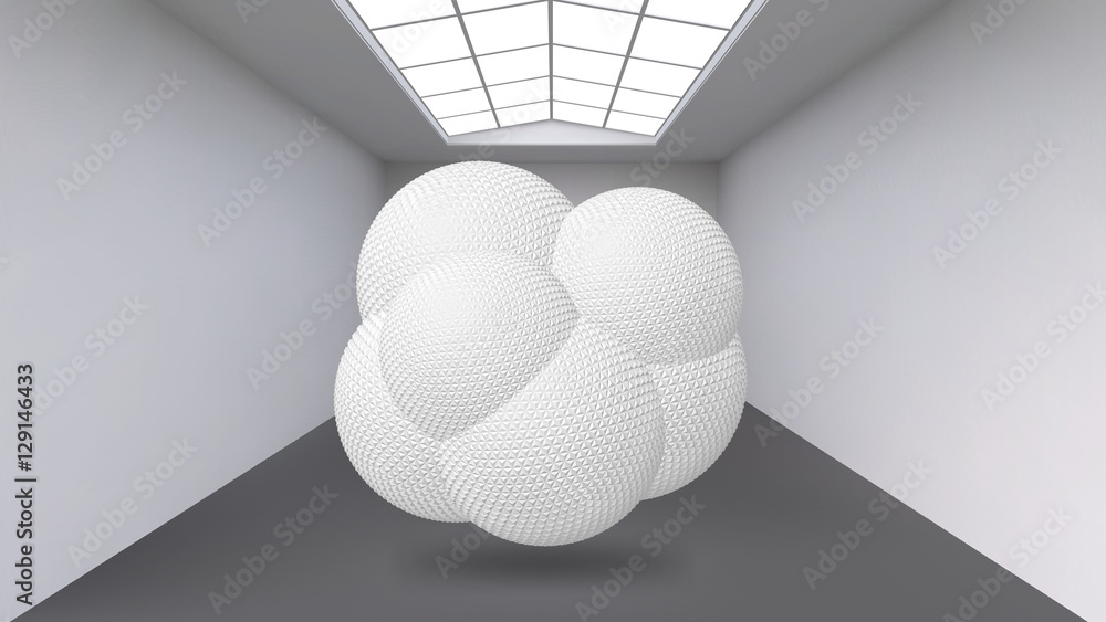 Aufkleber abstract creative concept vector background of geometric shapes the lines connected to points in the