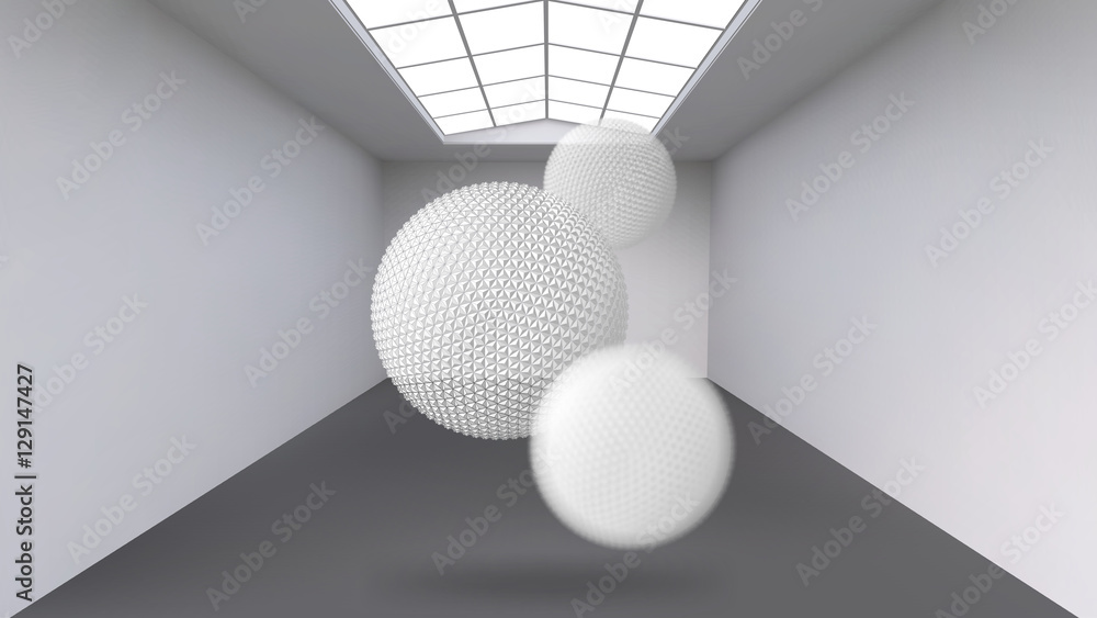 Poster abstract creative concept vector background of geometric shapes the lines connected to points in the