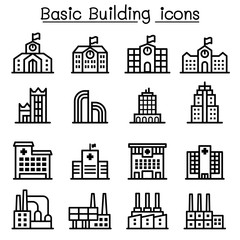 Basic building icon
