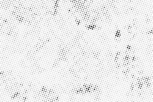 aged newspaper halftone abstract dotted background and texture