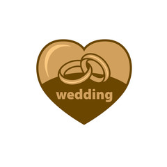 vector logo for wedding