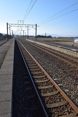 Fototapeta premium 羽越本線の線路