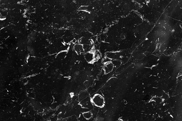 Natural black and white granite.