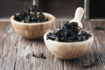 Dry fermented tea of fireweed (Chamerion angustifolium)