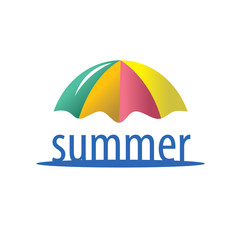vector logo summer