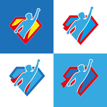 Superhero Icon Set