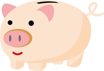 ブタの貯金箱