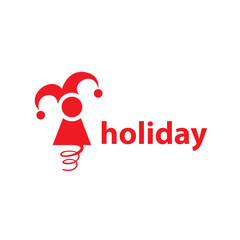 vector logo holiday