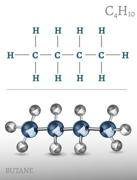 Butane Molecule Image