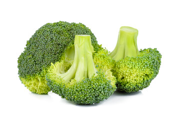 broccoli isolated on the white background