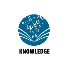vector logo knowledge