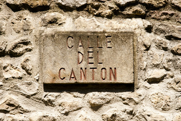 Canton Street - Santillana del Mar - Spain