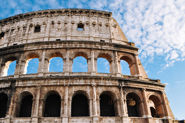 Fototapeta premium Colosseum in Rome close up