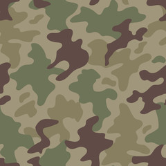 Modern fashion vector trendy camo pattern