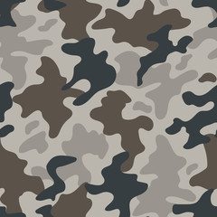 Modern fashion vector trendy camo pattern