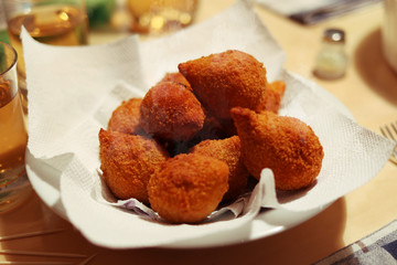 Coxinha de Galinha - Brazilian deep fried chicken croquette snack