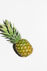 Pineapple On White Background