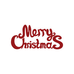 Merry Christmas text.