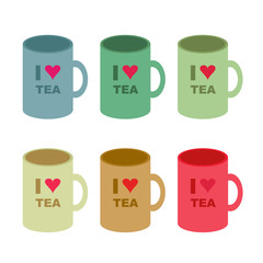 Six Color Variants of 