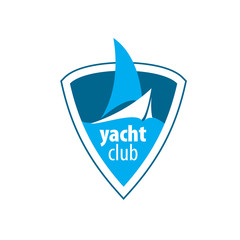 vector logo yacht