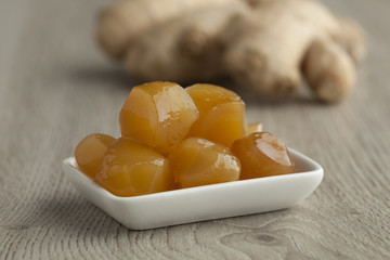 Stem ginger in syrup