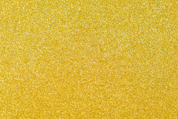 Focused yellow texture glitter background