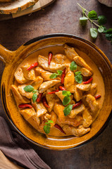 Delicious curry homemade