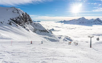 Fototapete Monterosa ski, Gressoney, Valle d'Aosta © lucianofochi