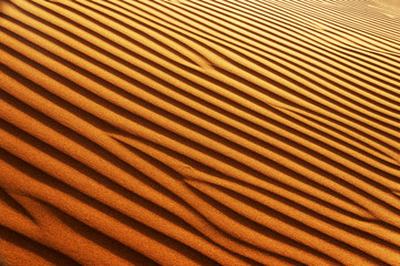 Fototapeta premium Abstract sand pattern in Sahara Desert, Africa
