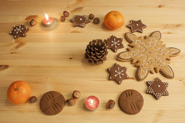 Gingerbread composition