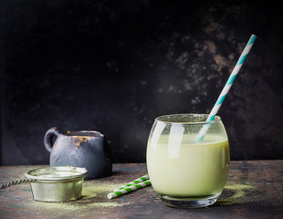 Green Matcha Latte