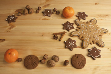 Gingerbread composition