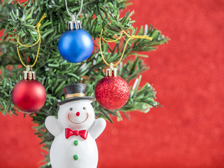 Christmas tree decoration background 3