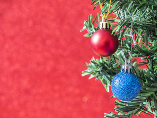 Christmas tree decoration background 5
