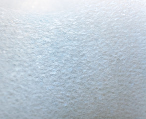 Structure of soap foam close-up.
