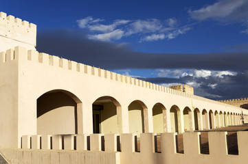 Fototapeta premium Walls of the old medina in Meknes, Morocco, Africa