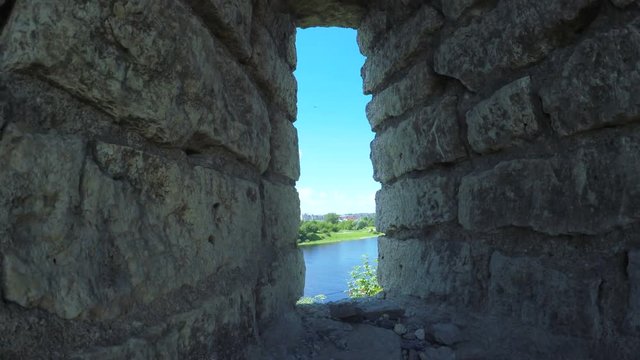 Pskov Kremlin in summer