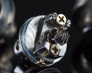 Multistrand Ribbon Fused Clapton on a dripper gold
