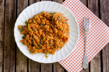 Türk Mutfağı; Bulgur Salatası; Kısır