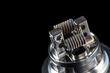 Multistrand Ribbon Fused Clapton on a dripper gold