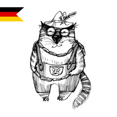 german funny cat