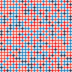 Abstract circle seamless texture blue